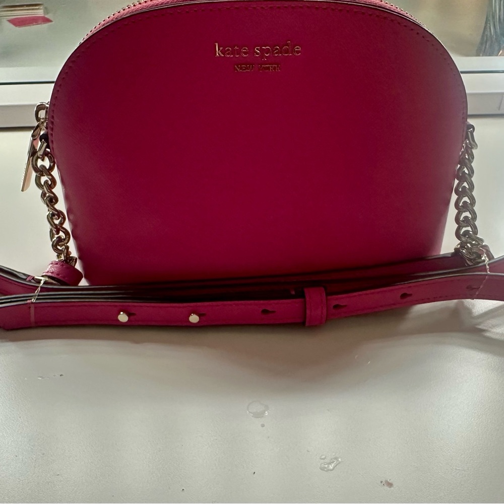 Kate Spade New York Spencer Small Dome Crossbody – crushed watermelon - Picture 4 of 10